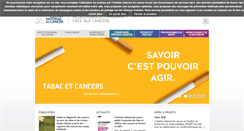 Desktop Screenshot of e-cancer.fr